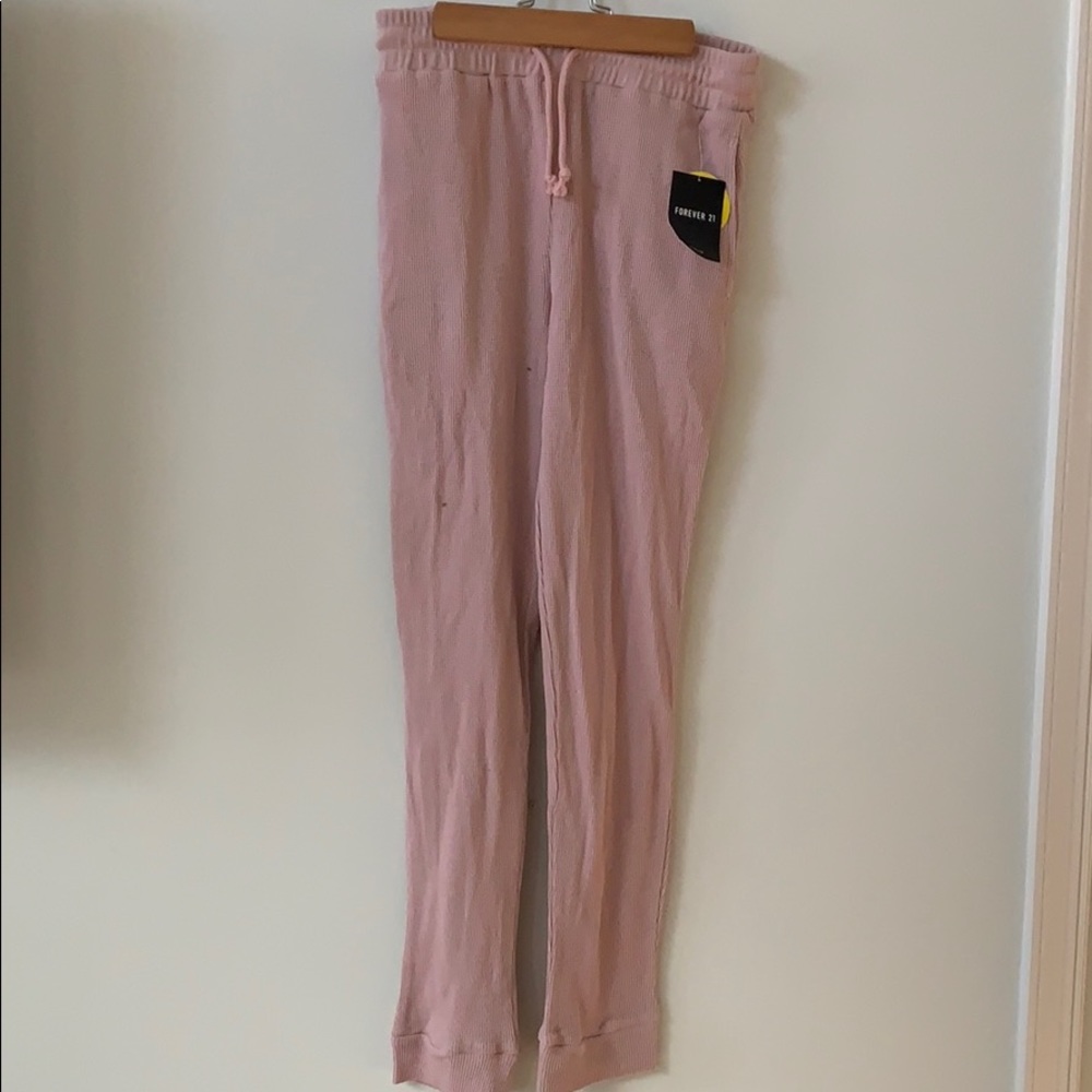 Pink joggers
